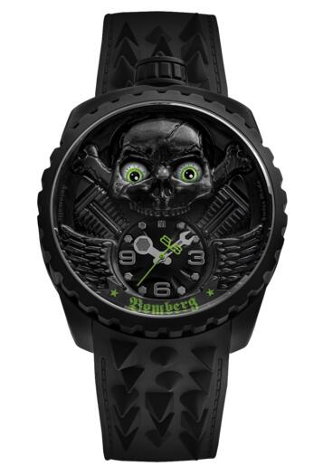 Review Bomberg Bolt-68 SKULL RIDER BS47APBA.056-1.3 LIMITED EDITION REPLICA